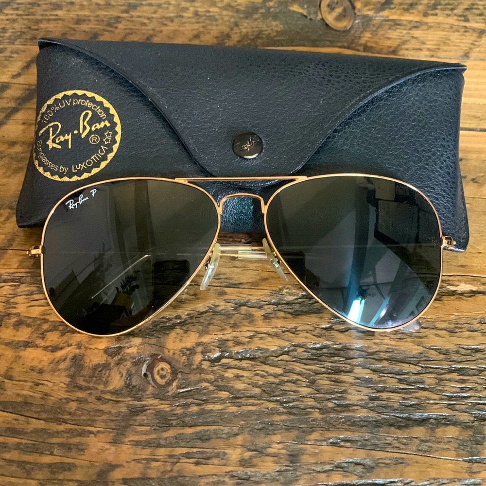 Ray-Ban Aviator Polarized Sunglasses